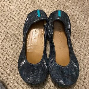 Silver Women's Ballet Flats Limited Edition